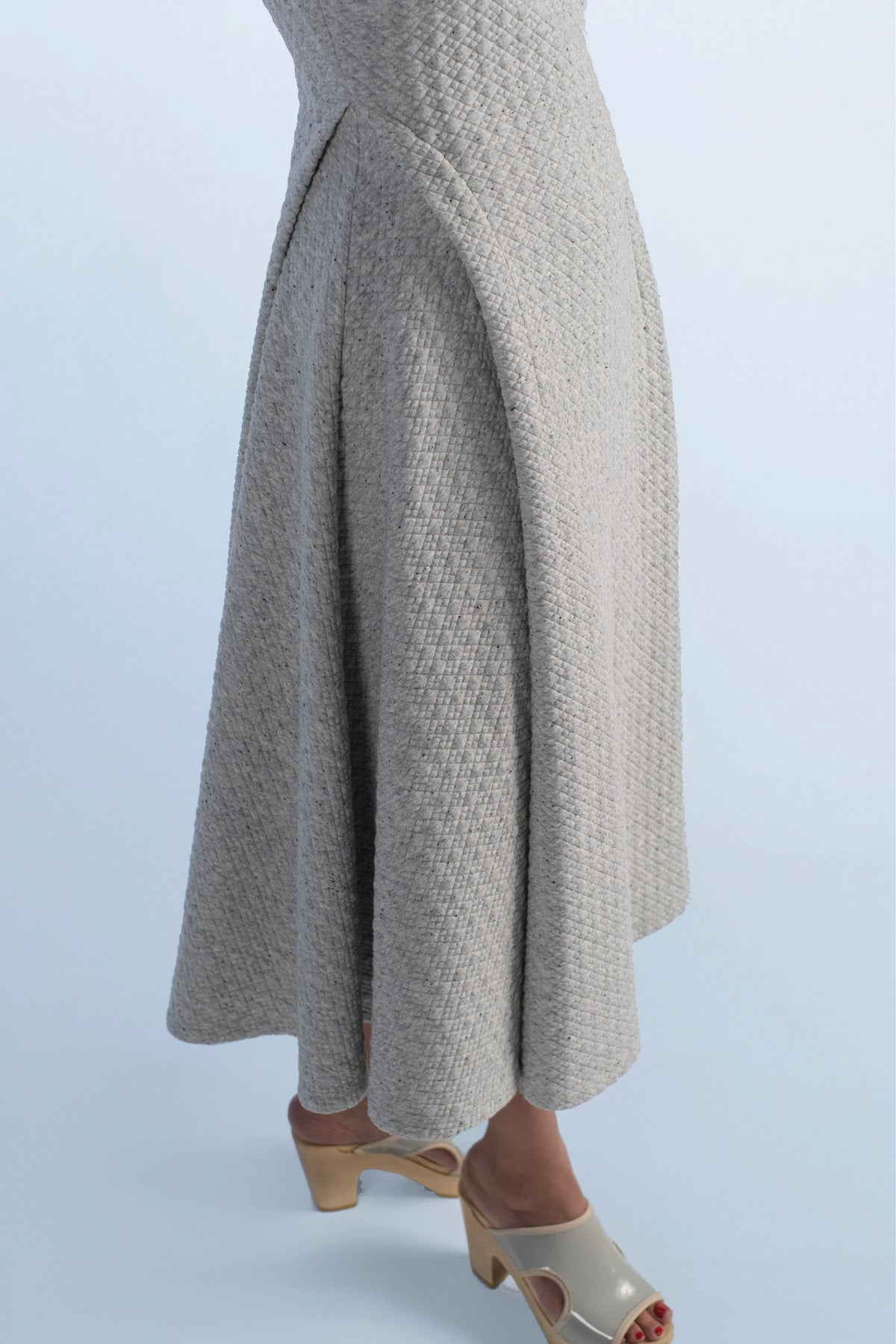 Knit Pleated Dress