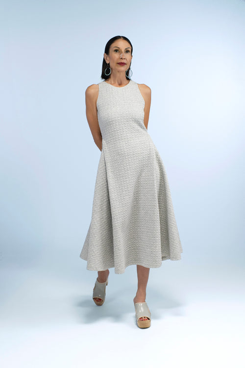 Knit Pleated Dress