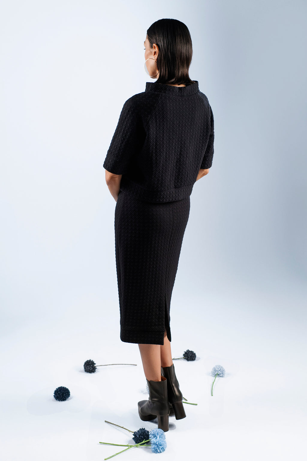 Knit Pencil Skirt